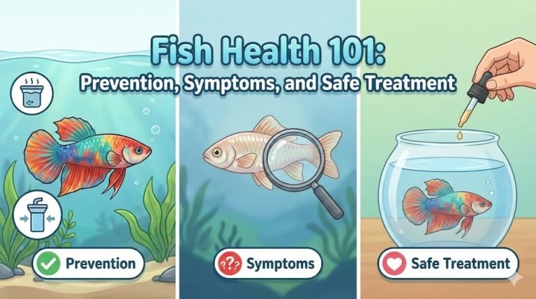 Fish Health 101: Prevention, Symptoms, and Safe Treatment